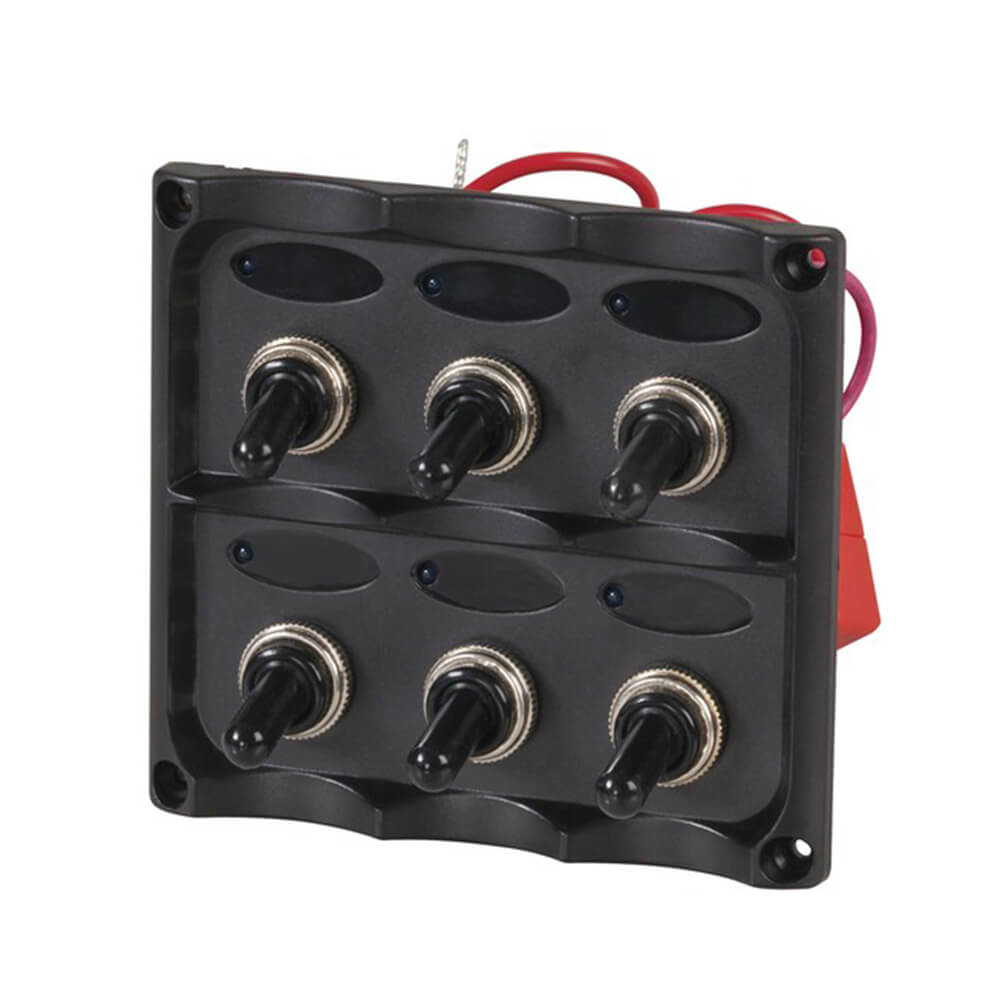 Switch Panel med LED -indikatorer