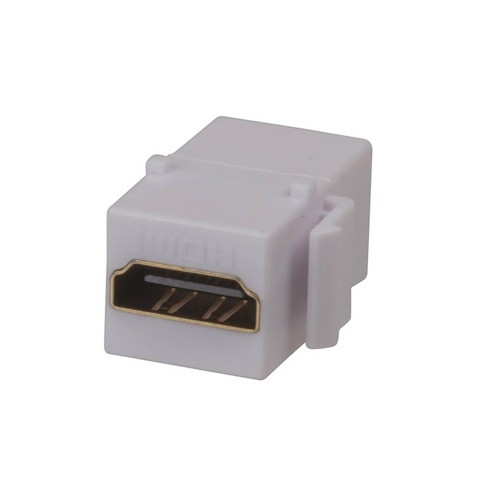 Conector de inserción de Keystone (blanco)