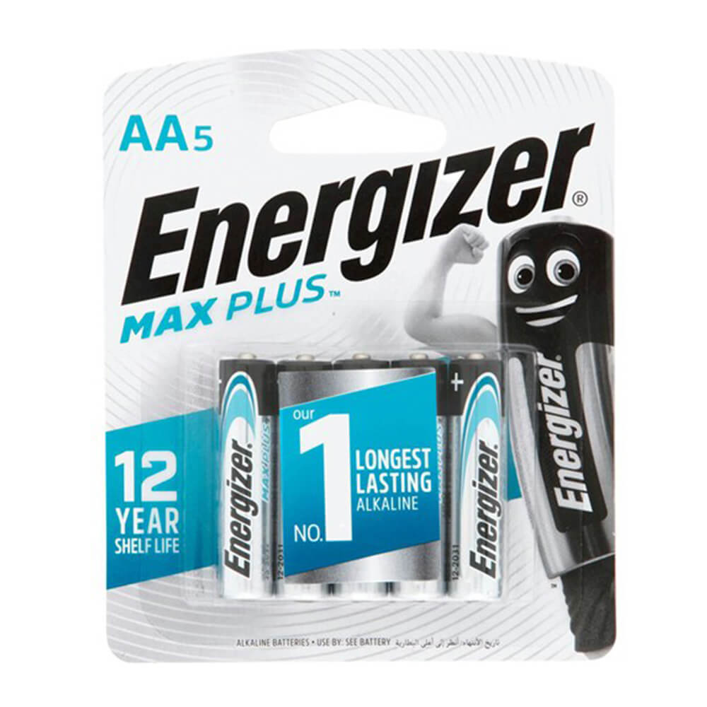 Energizer max más baterías 1.5V (5pk)