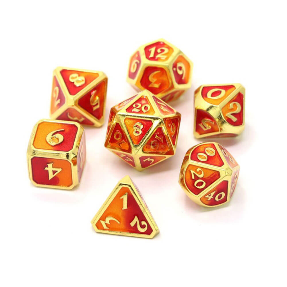 Die Dice Dice Metal Set Polyedral Spellbinder