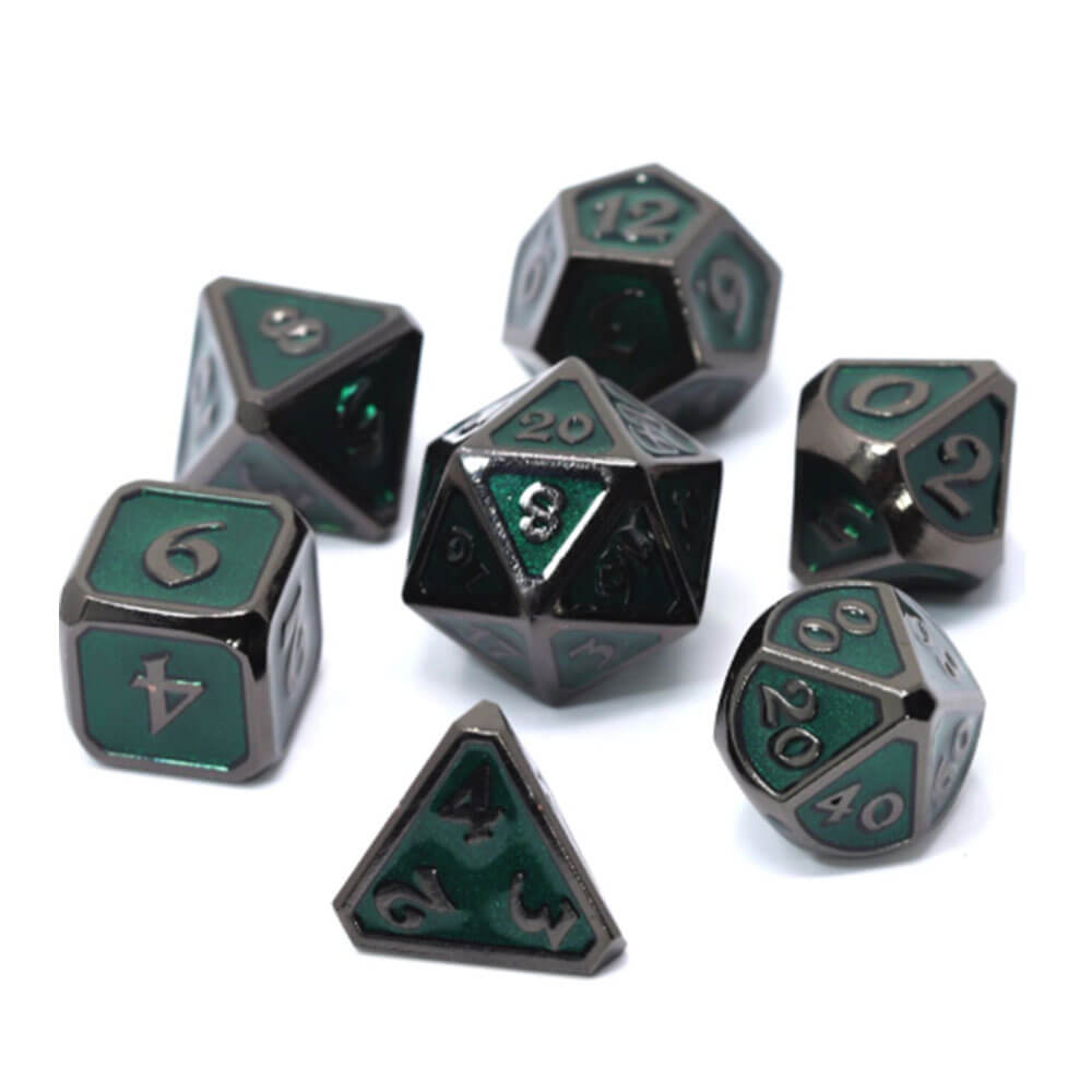 Dice Metal Set Polyédrica Mythica