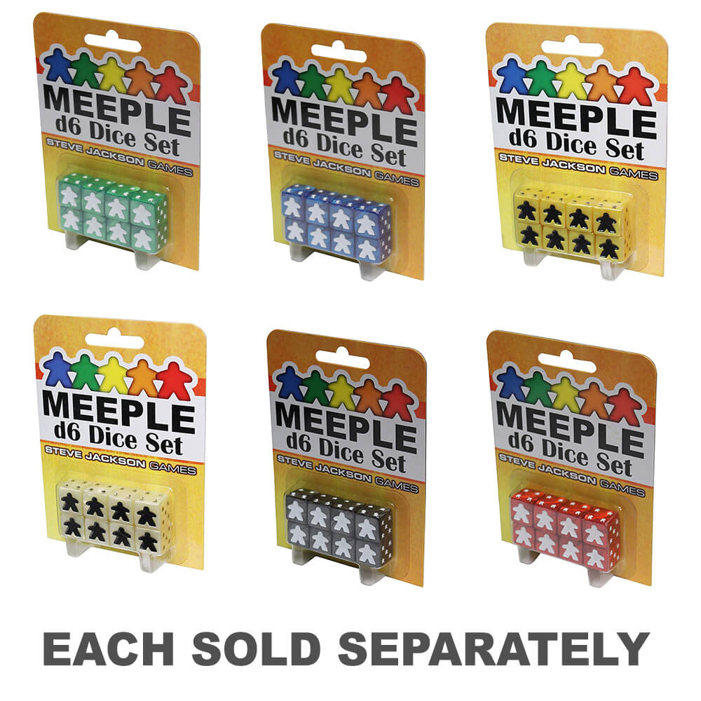 Meeple D6 Dice Set