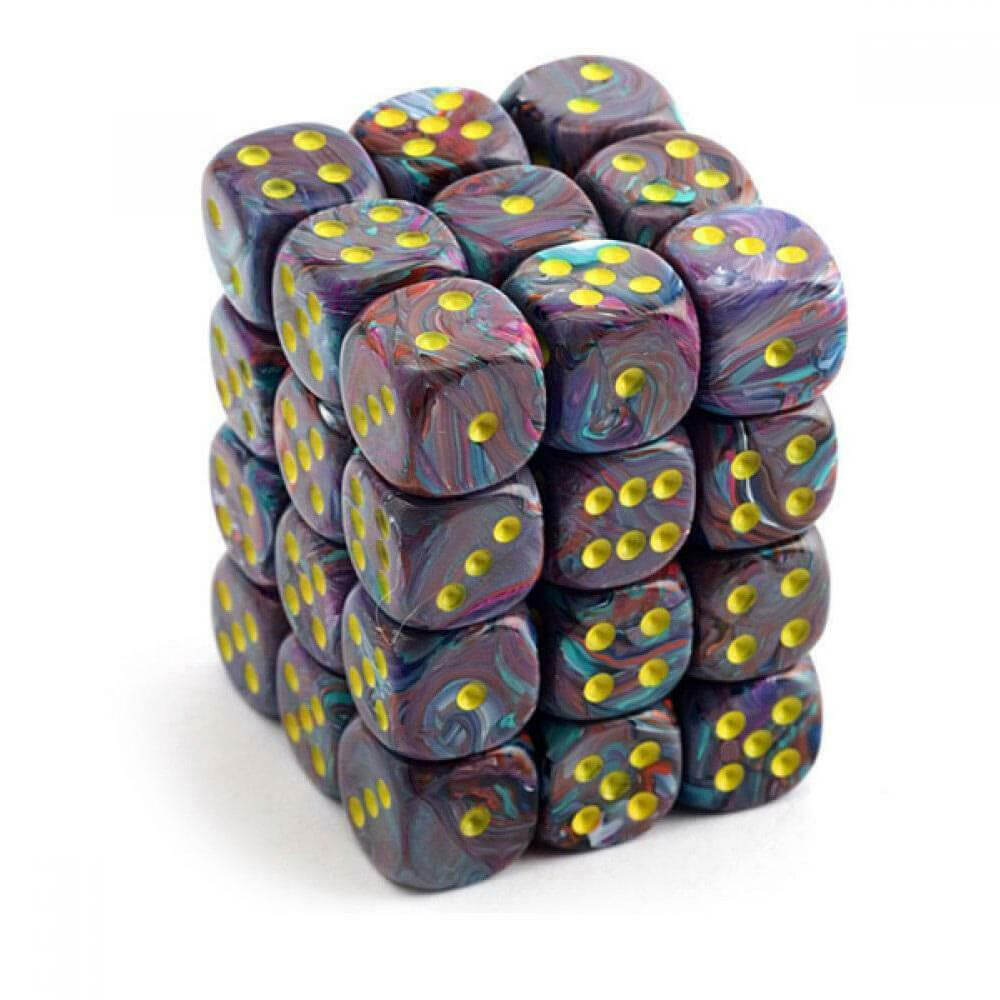 D6 Dice Festive 12mm (36 Dice)