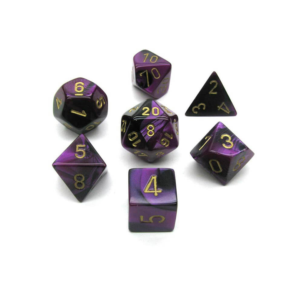 D7 Die Set Dice Gemini Poly (7 DICE)