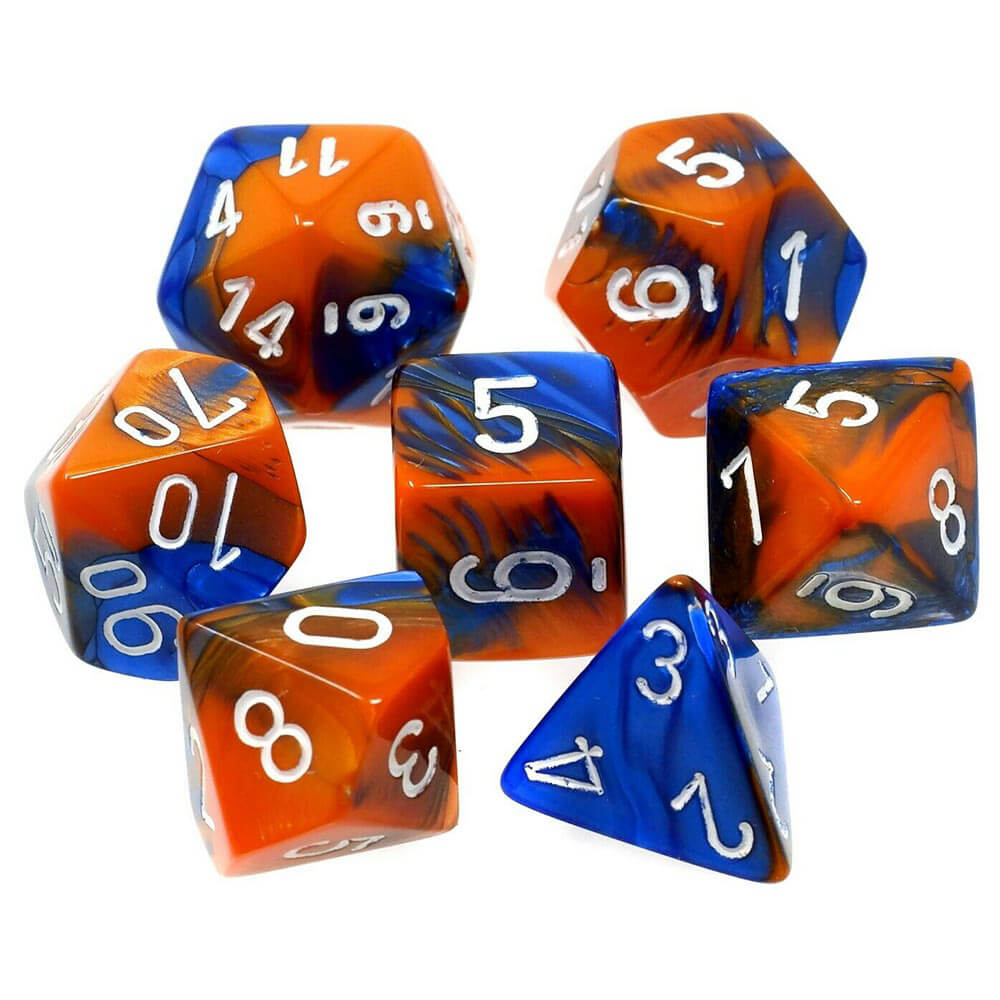 D7 Die Set Dice Gemini Poly (7 dés)