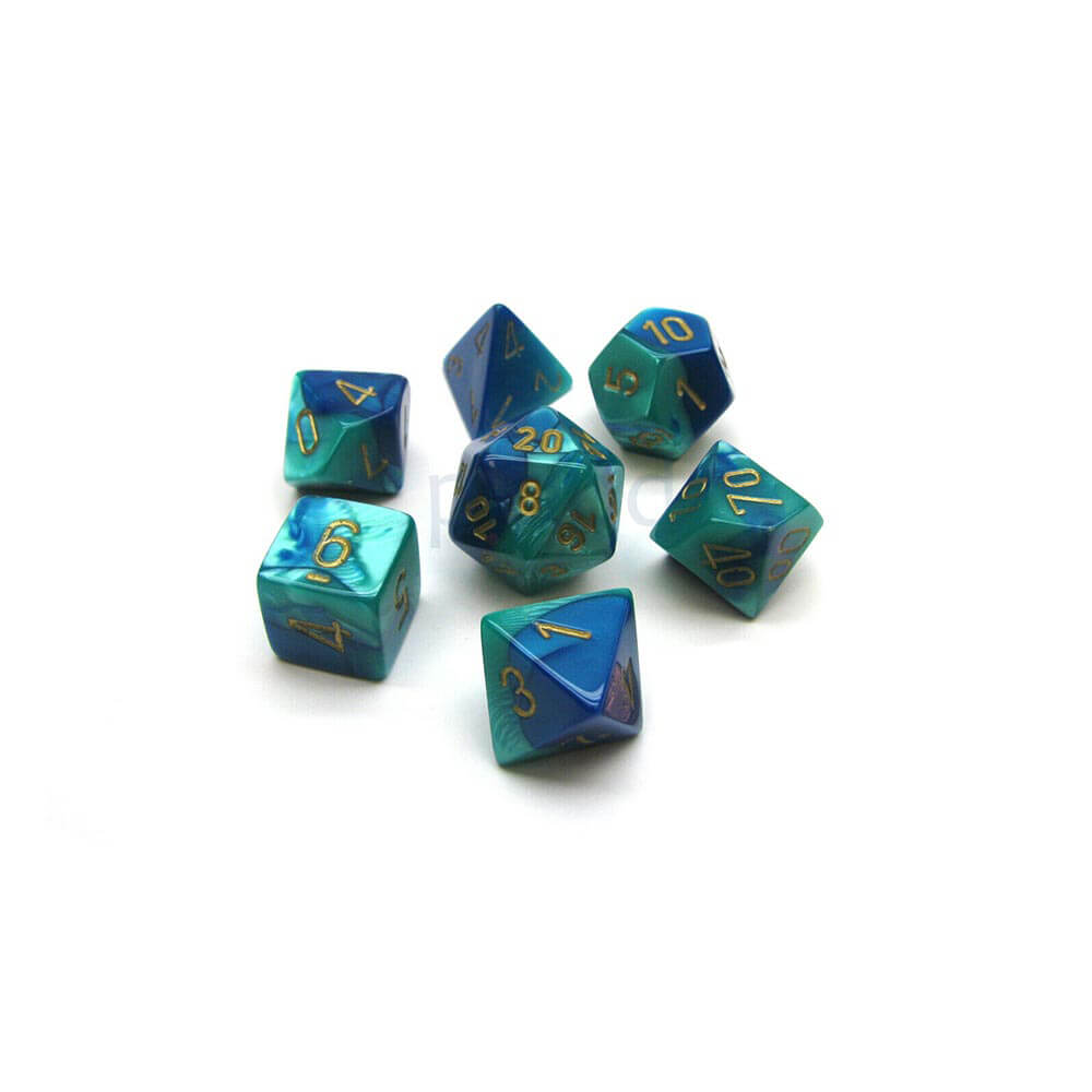 D7 Die Set Dice Gemini Poly (7 dés)