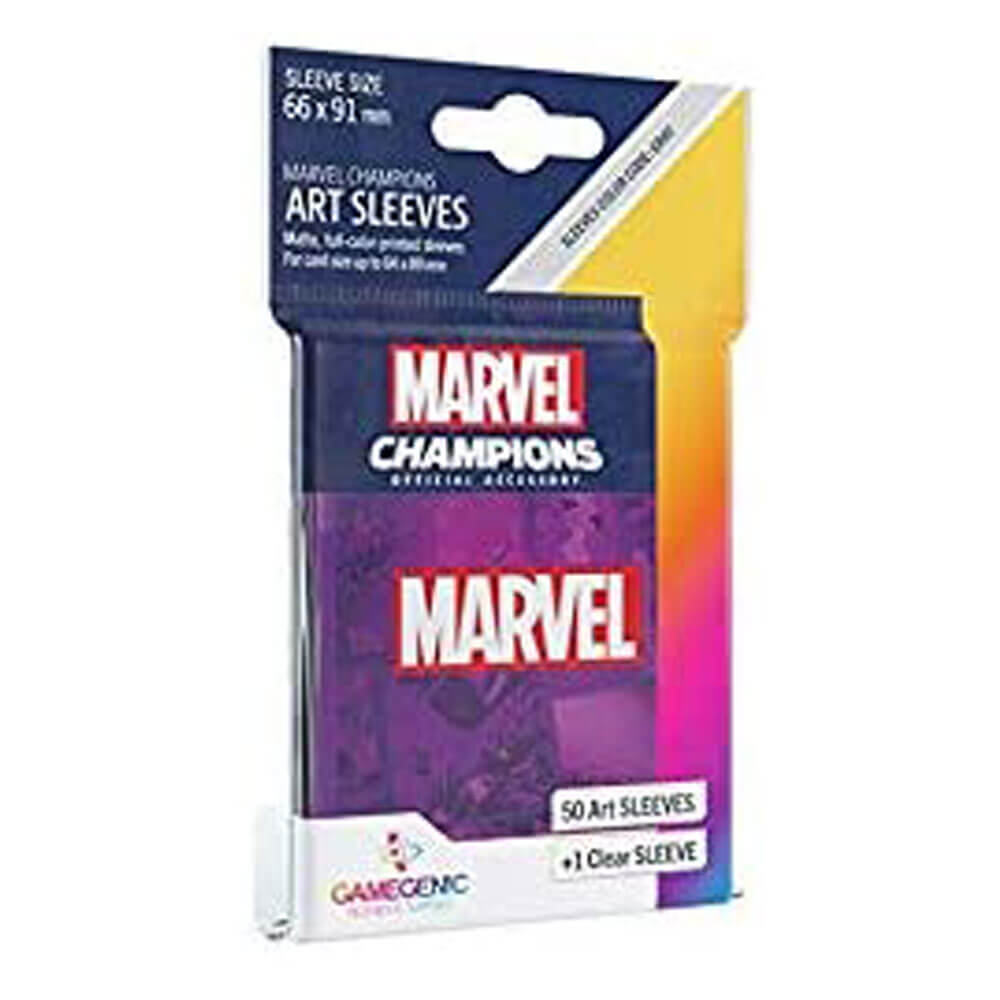 Maniche d'arte Marvel Champions (50/pacchetto)