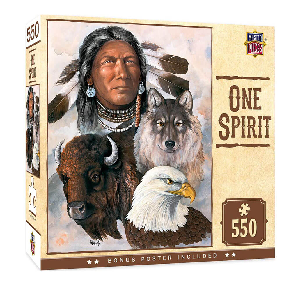 MP Tribal Spirit Puzzle (550 pc's)