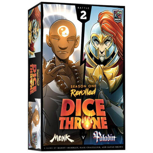 Dice Throne S1 Rerolled: Monk vs Paladin Box 2