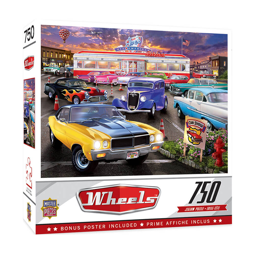 MP Wheels Puzzle (750 pc's)