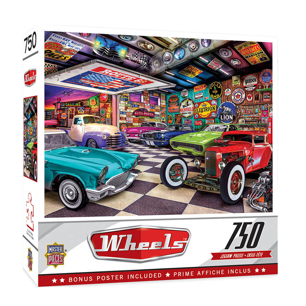 MP Wheels Puzzle (750 pc's)