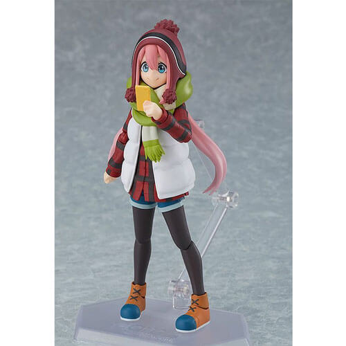 Laid-Back Camp Nadeshiko Kagamihara Figma 13cm