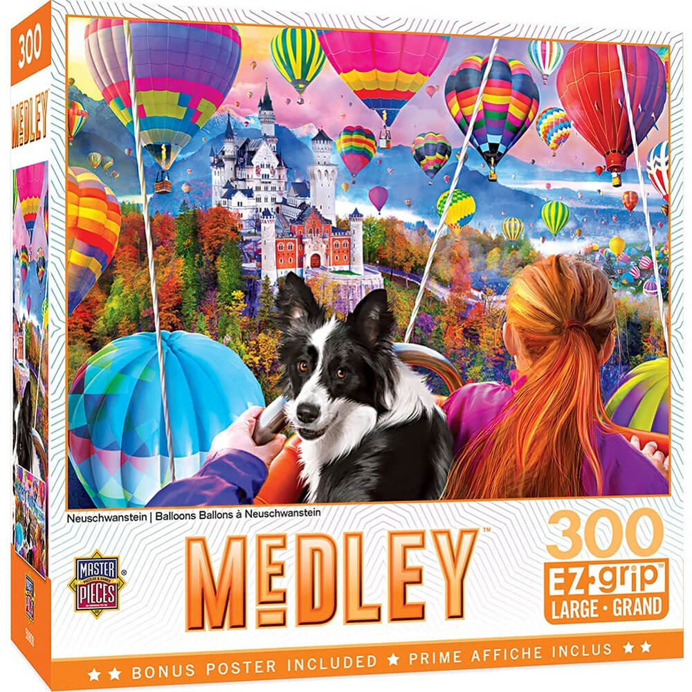 Masterpieces ezgrip medley 300 pc puzzel