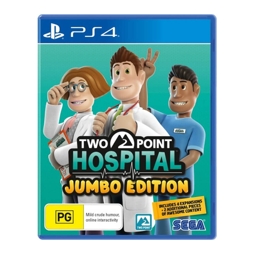 Juego de la edición Jumbo Hospital de dos puntos