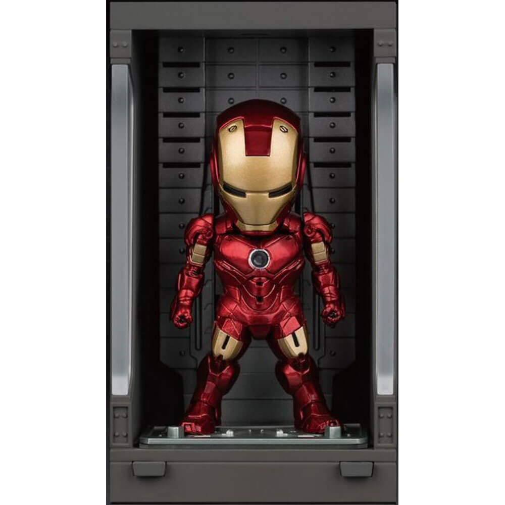 Mini Egg Attack Iron Man med Hall of Armor