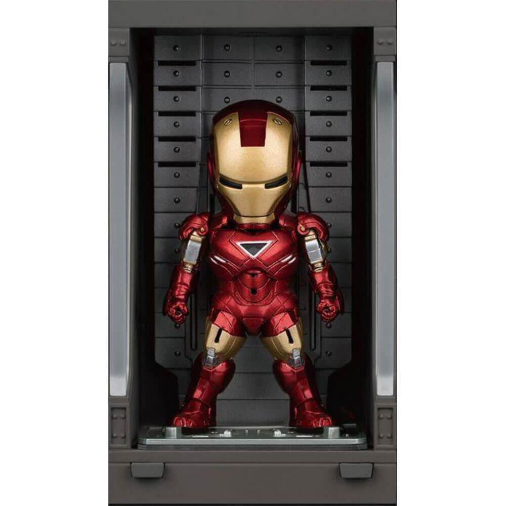 Mini Egg Attack Iron Man med Hall of Armor