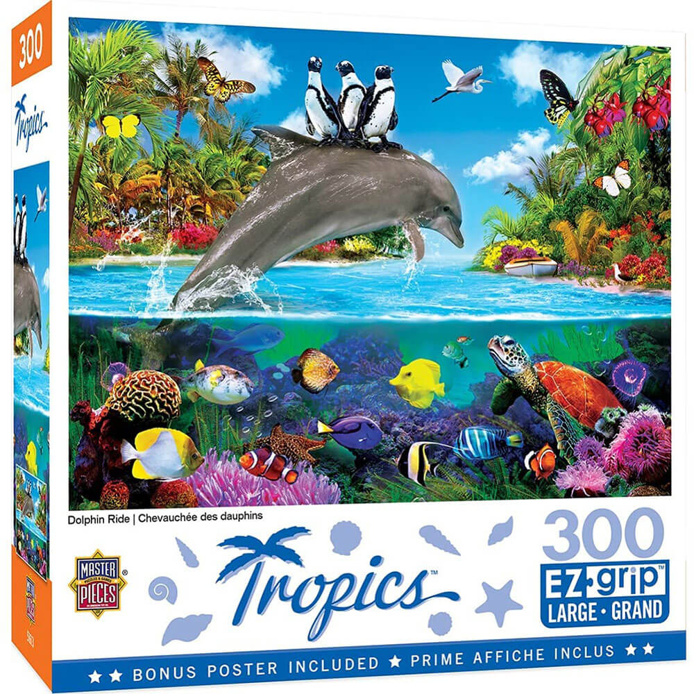 Masterpieces Ezgrip Tropics 300pc rompecabezas