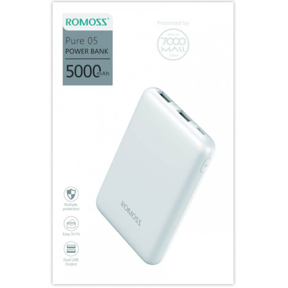 Romoss Pure 05 5000mAh Power Bank