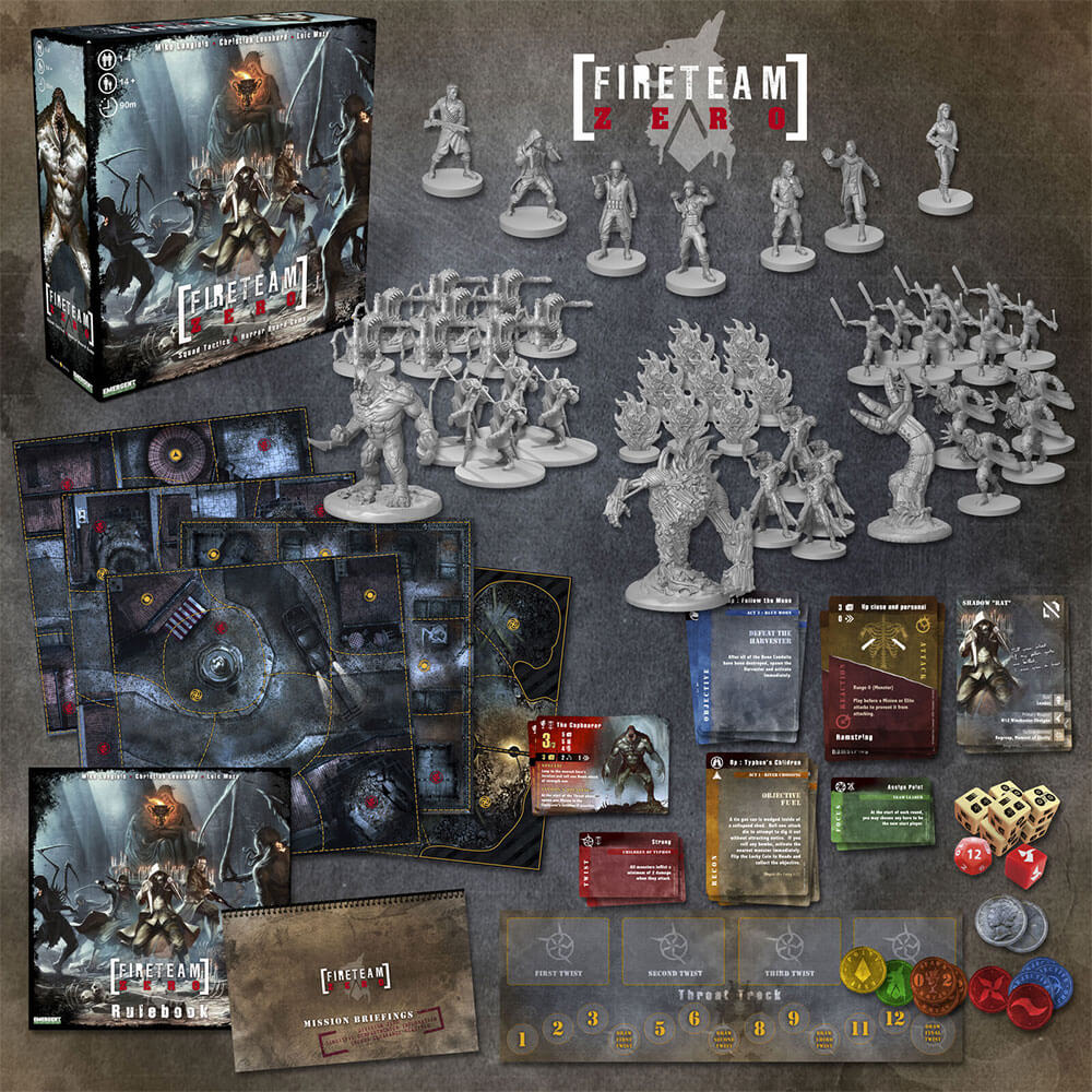 Emergent Games Fireteam Zero Board Game