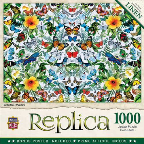 MasterPieces Replica Butterflies Puzzle 1000pc