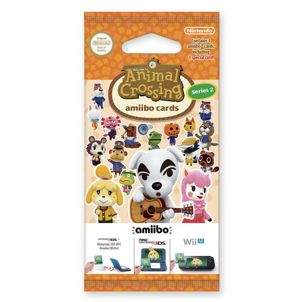 Tarjetas Amiibo de cruce de animales 42pk