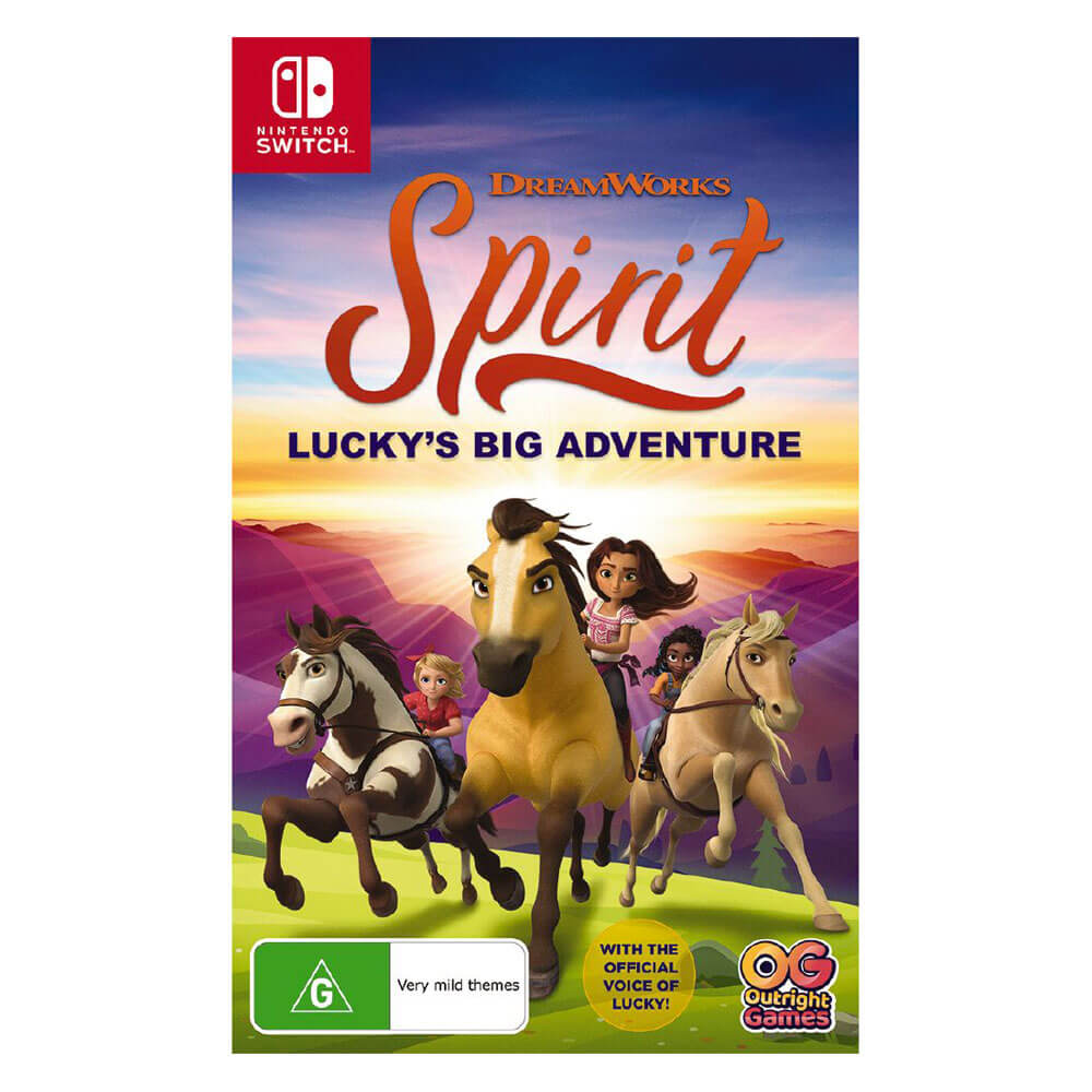 Dreamworks Spirit Lucky's Big Adventure Video Game