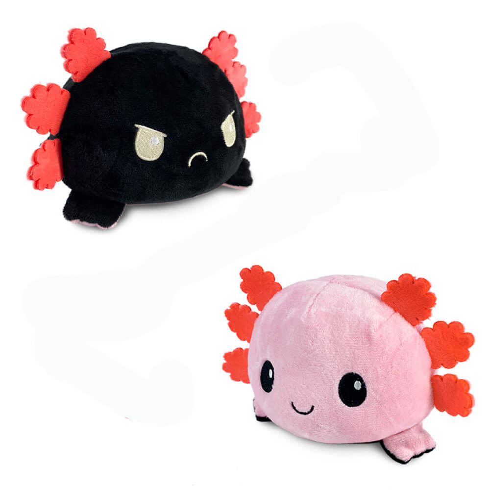 Axolotl plushie reversible