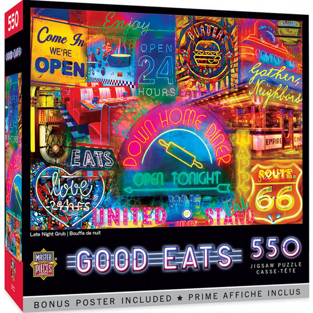 Masterpieces Good Eats 550pc Puzzle