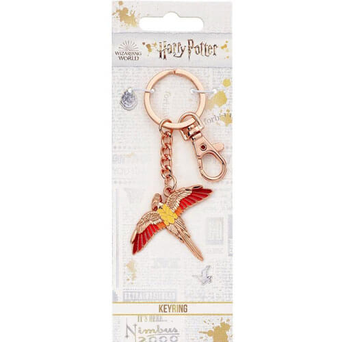 Harry Potter Fawkes Keyring