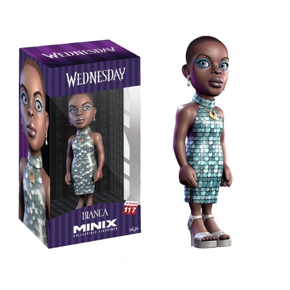 Figura colecionável de quarta -feira Minix