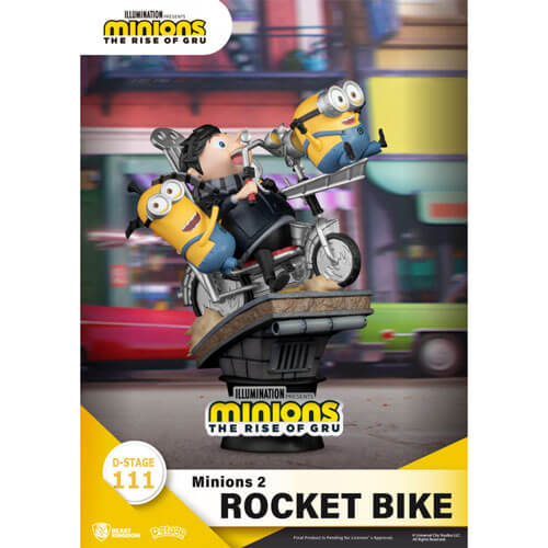 Beast Kingdom D-Stage Rocket Bike Minions Figure