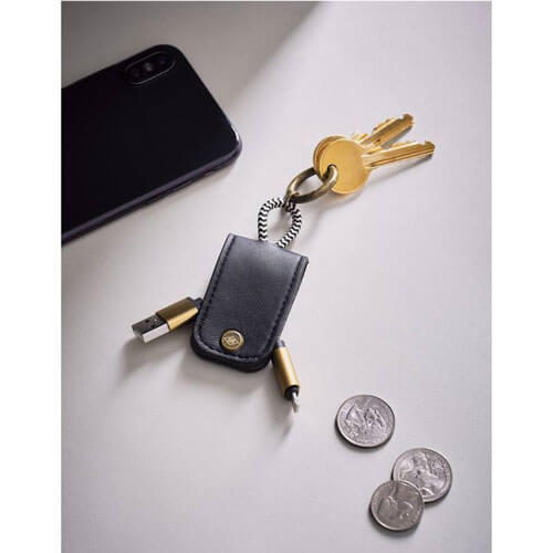 Gentlemen's Hardware Keychain Charging Cable