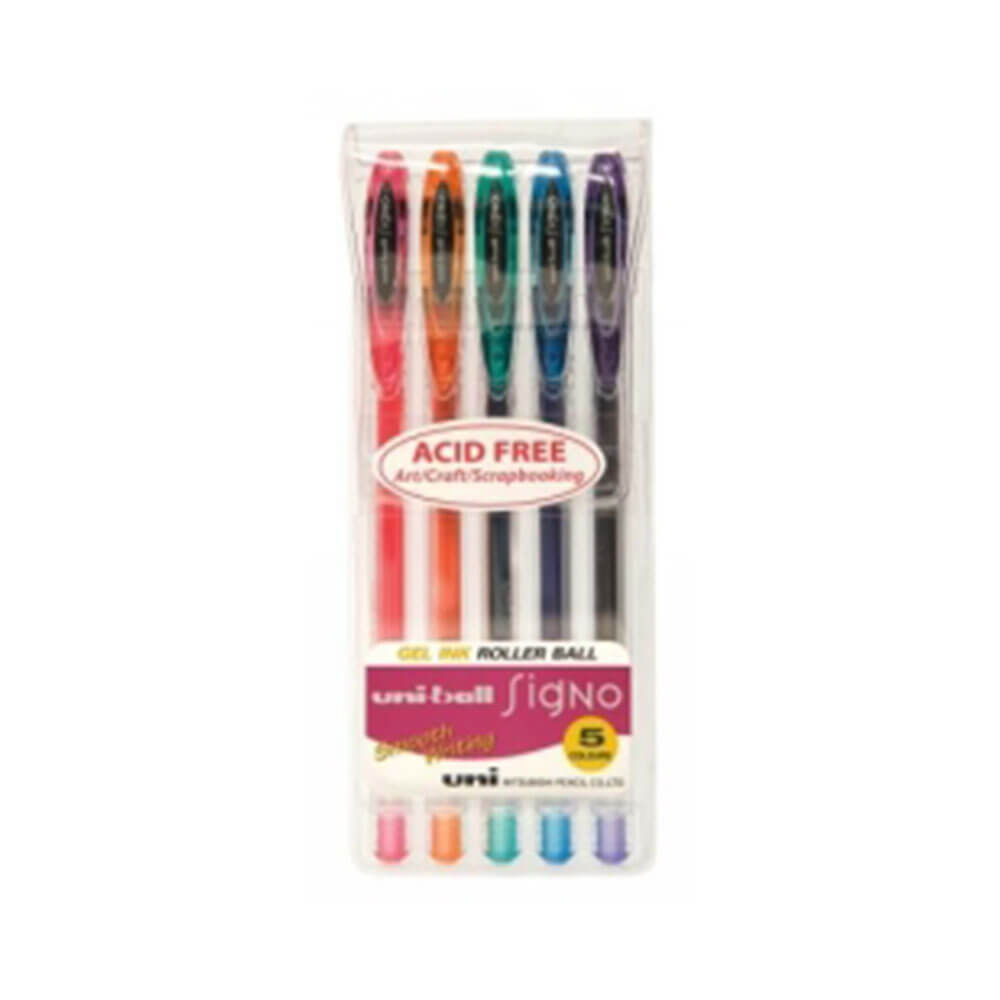 Uni-ball signo fijne gel pen diverse kleur