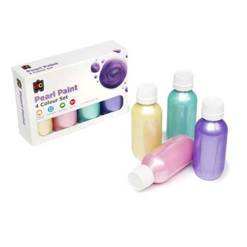 Conjunto de tinta GLITTER EC 4pcs variou 100ml