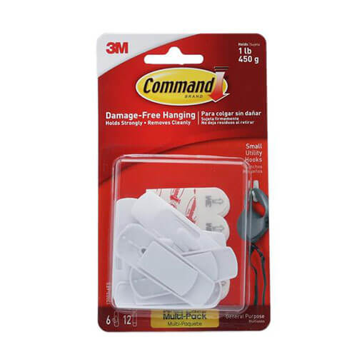 Command Value Pack Hooks (6 Hooks/12 Strips)