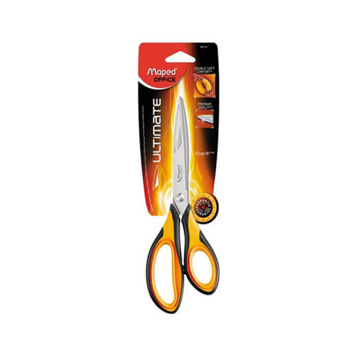 Maped Ultimate Asymmetrical Scissors (Black/Yellow)