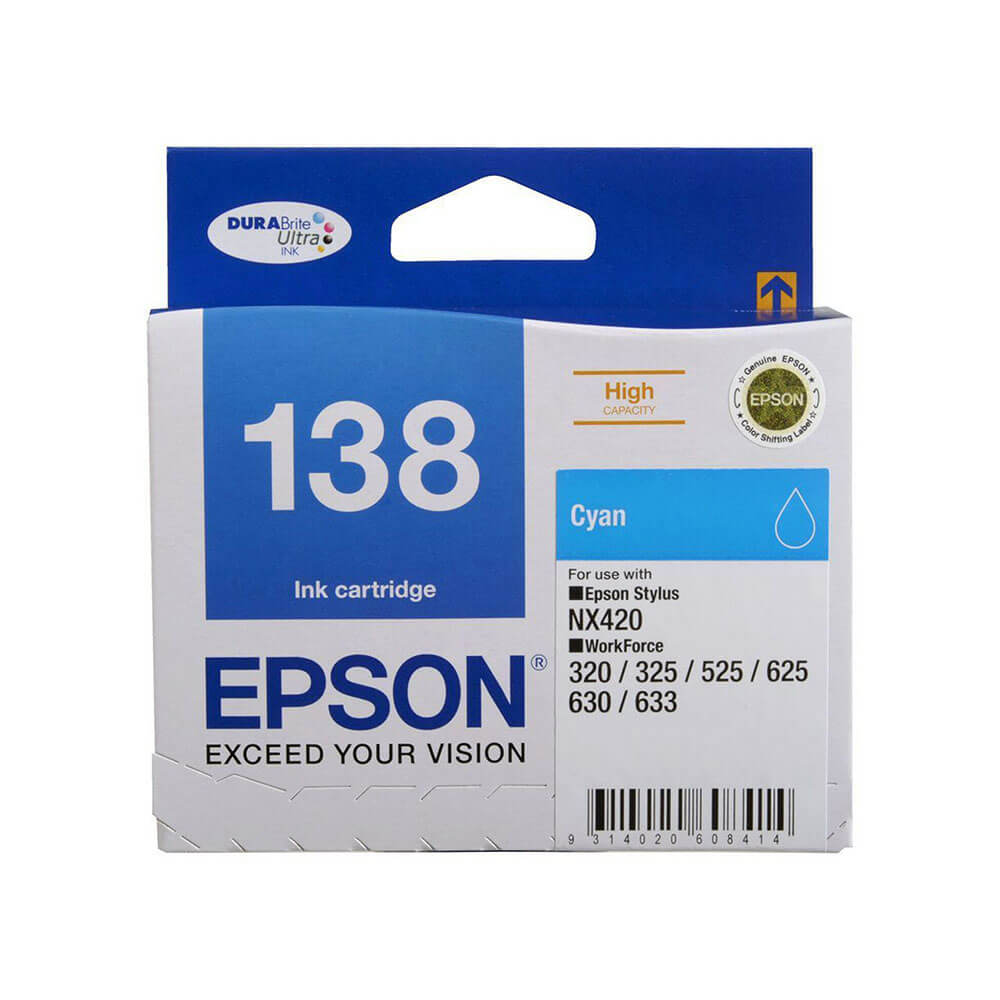 Cartucho de inyección de tinta de Epson High T138