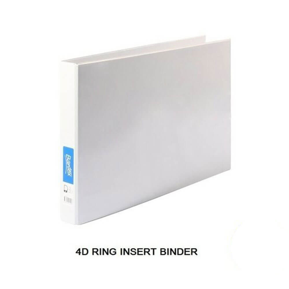 Bantex Landex Insert Binder White 25 mm A3