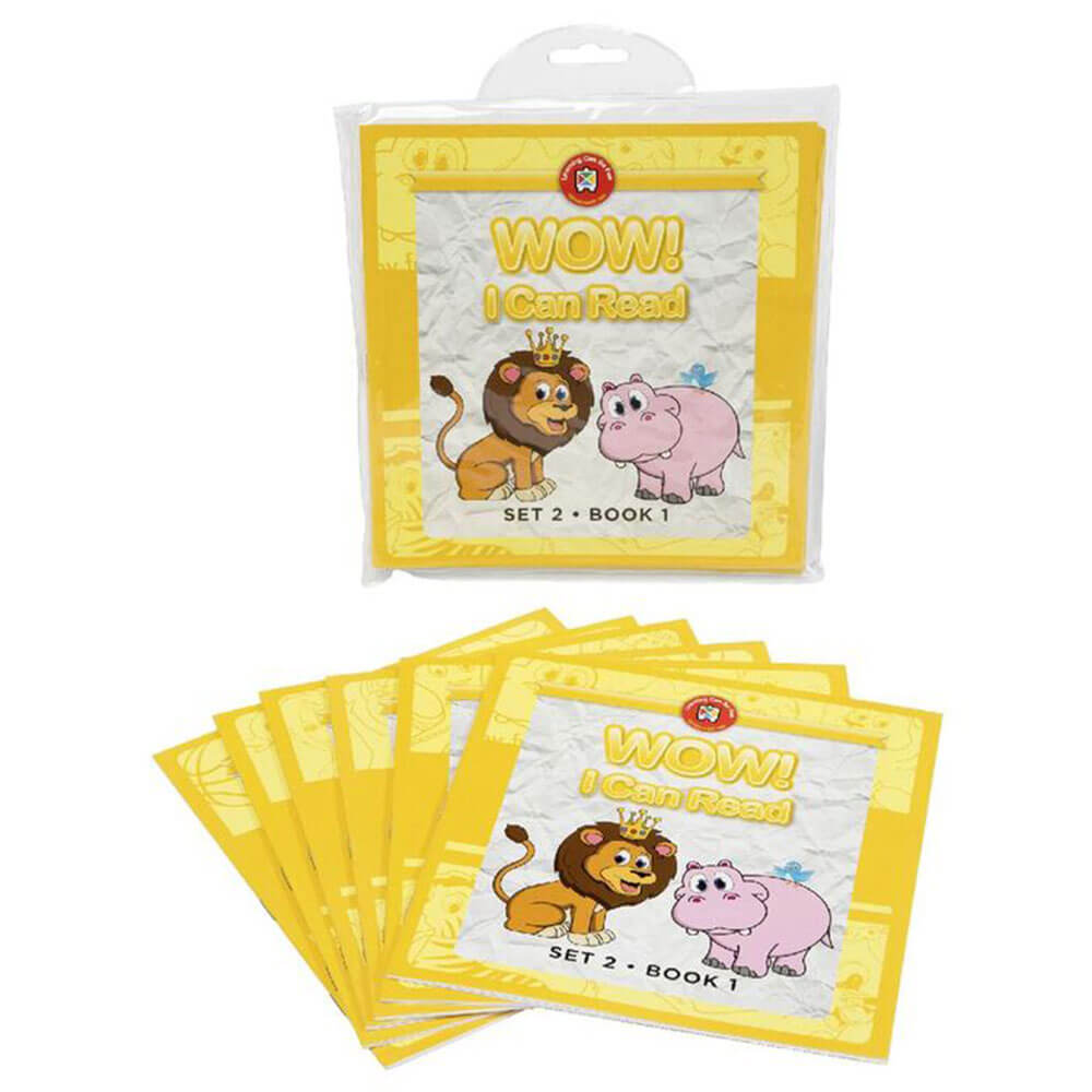 Ec wow! Jeg kan lese arbeidsbok 14 sider (6pcs)