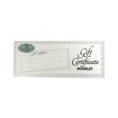 Ozcorp Gift Certificate Ivory/Silver (25pcs)