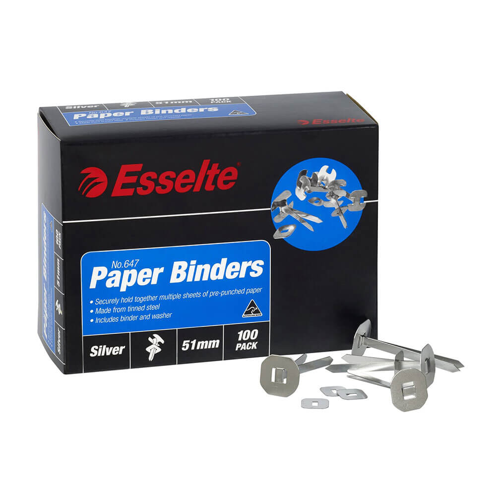 Esselte Paper Bindes (100pk)