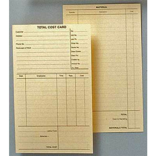 Zions Total Cost System Cards (100pk)