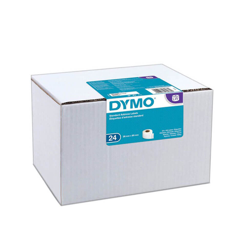 Dymo Standard Indirizzo Etichetta carta 28x89mm