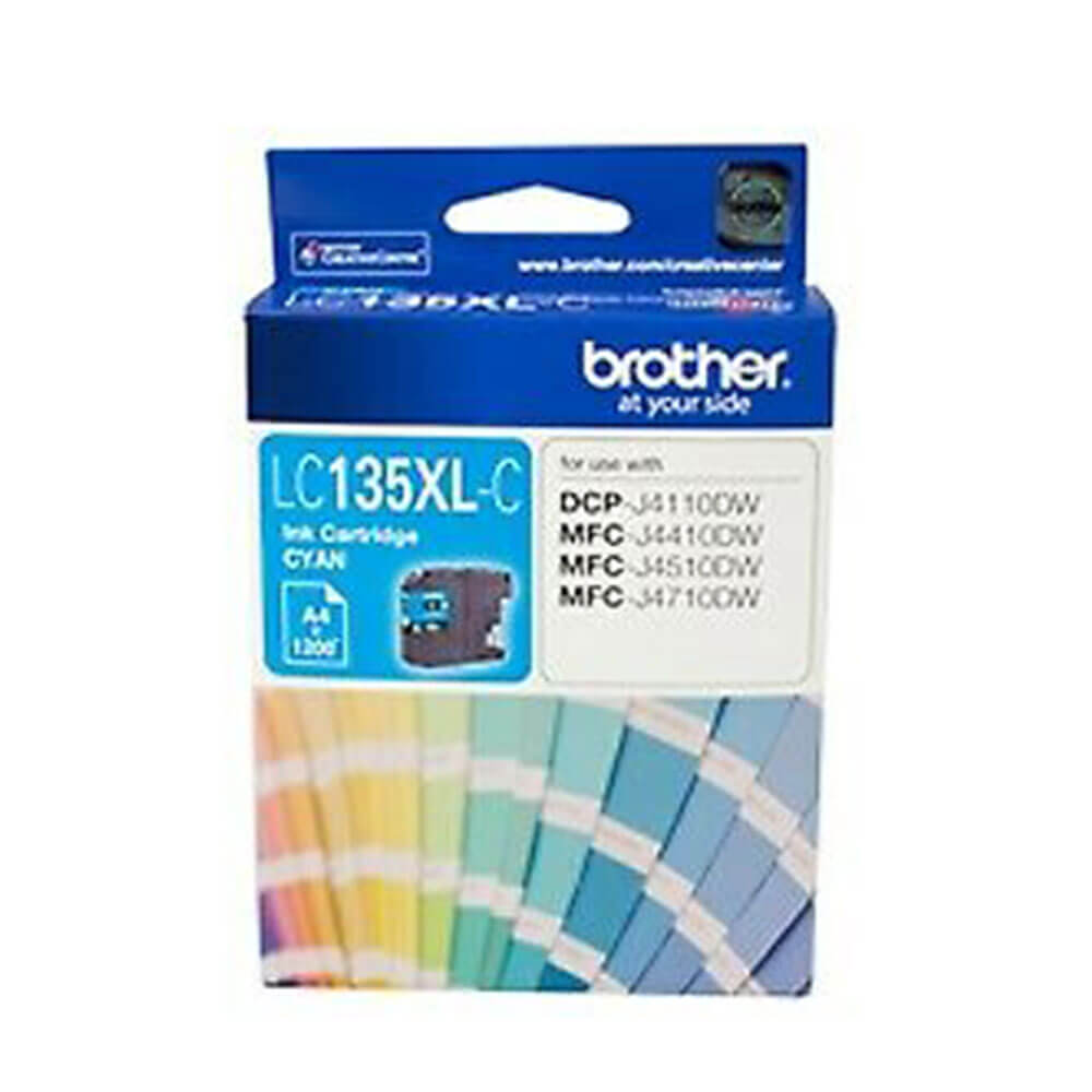 Brother InkJet Cartridge LC135XL Högt utbyte