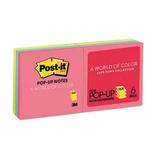 Post-it Pop-up Notes Refill (6pk)