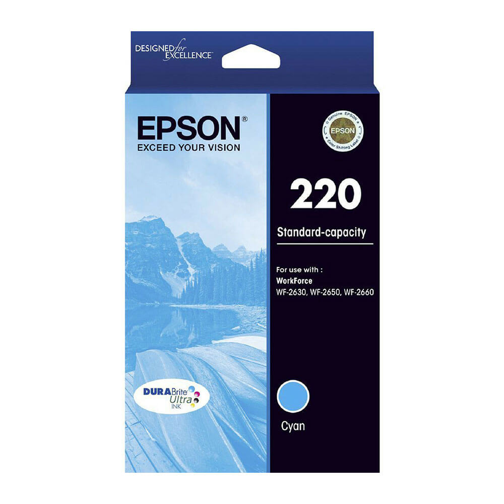 Cartucho de inyección de tinta de capacidad estándar Epson 220