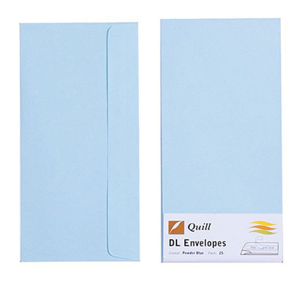 QUILL KONVELOBLE 25pk 80gSM (DL)