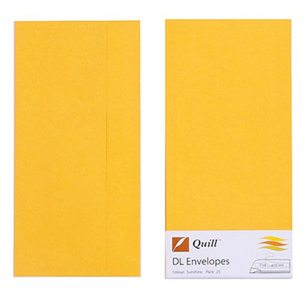 QUILL KONVELOBLE 25pk 80gSM (DL)