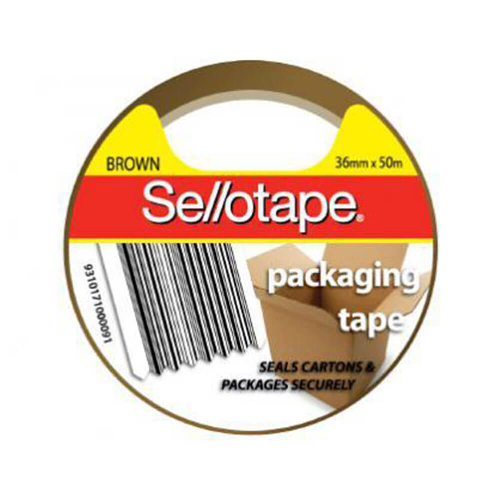 Sellotape Packaging Ruban (marron)