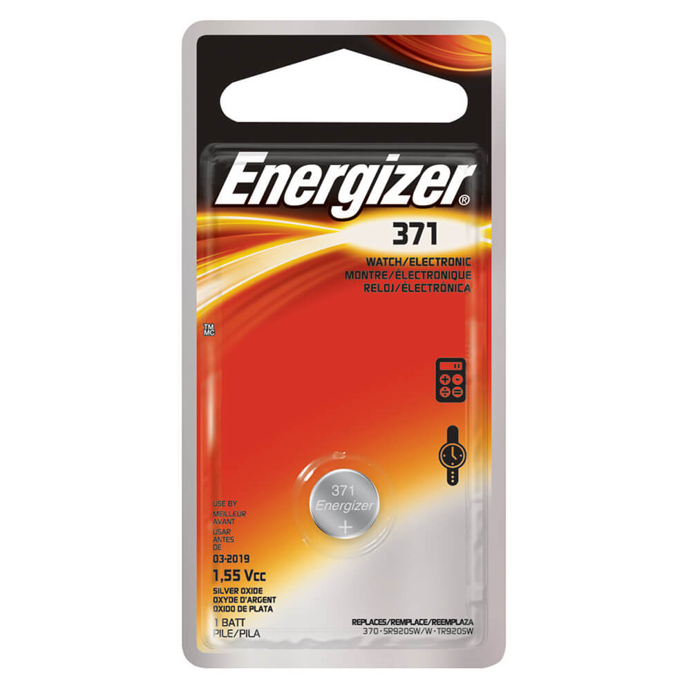 Bateria de óxido de prata energizante (1,55V)